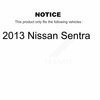 Tmc Front Rear Suspension Struts And Shock Absorbers Kit For 2013 Nissan Sentra K78-100947